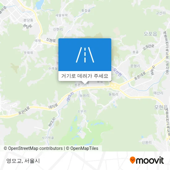 영모교 지도