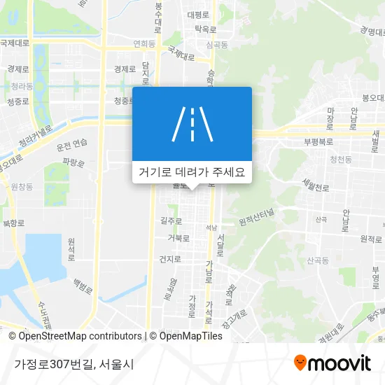 가정로307번길 지도