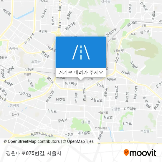 경원대로875번길 지도