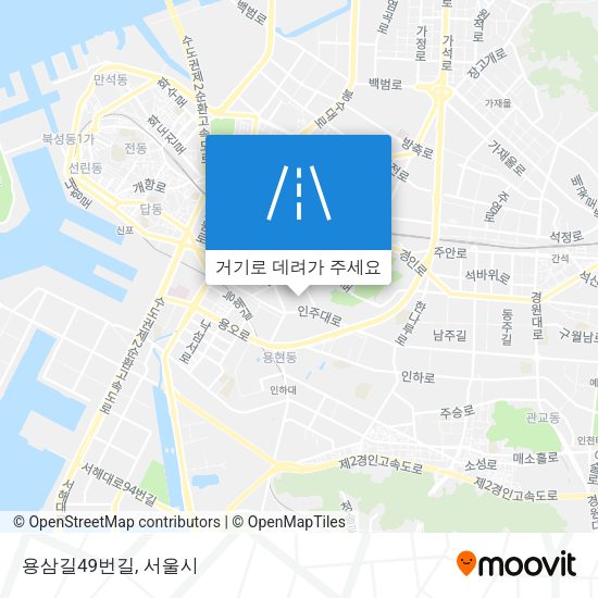 용삼길49번길 지도