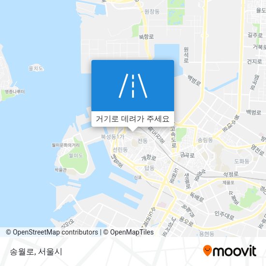 송월로 지도