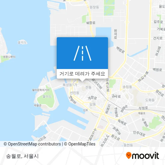 송월로 지도