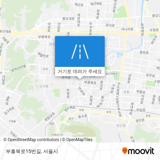 부흥북로15번길 지도