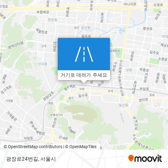 광장로24번길 지도