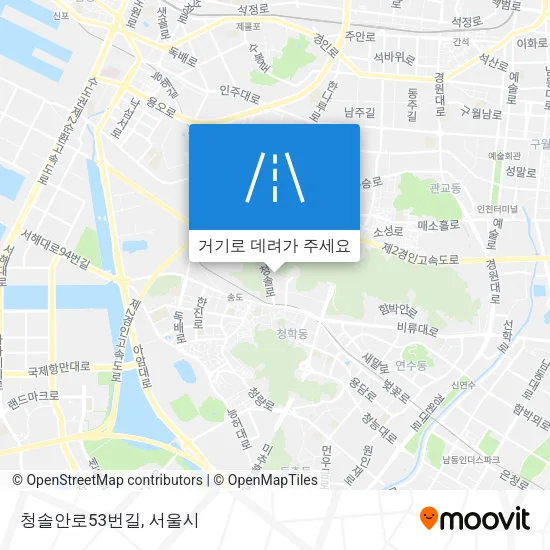 청솔안로53번길 지도