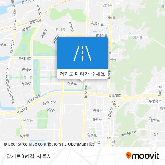 담지로8번길 지도