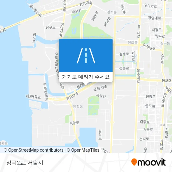 심곡2교 지도