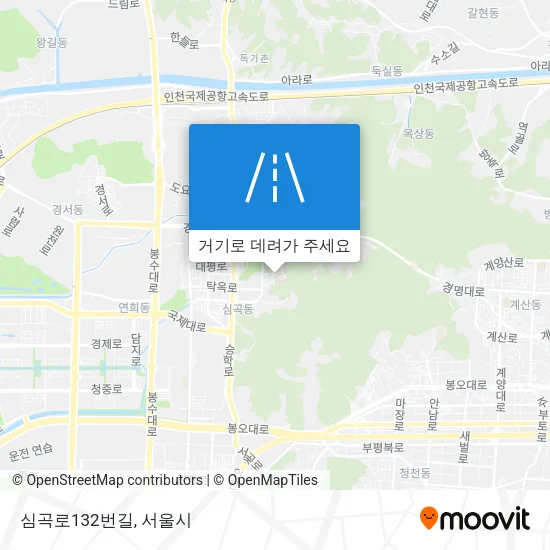 심곡로132번길 지도