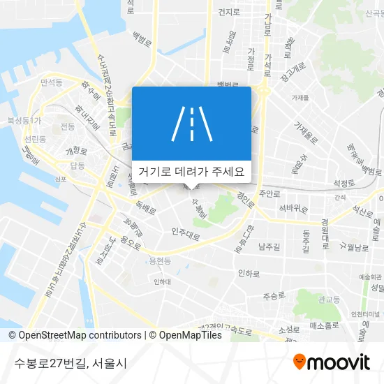 수봉로27번길 지도