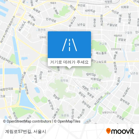 계림로57번길 지도