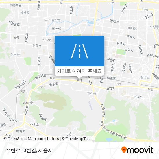 수변로10번길 지도