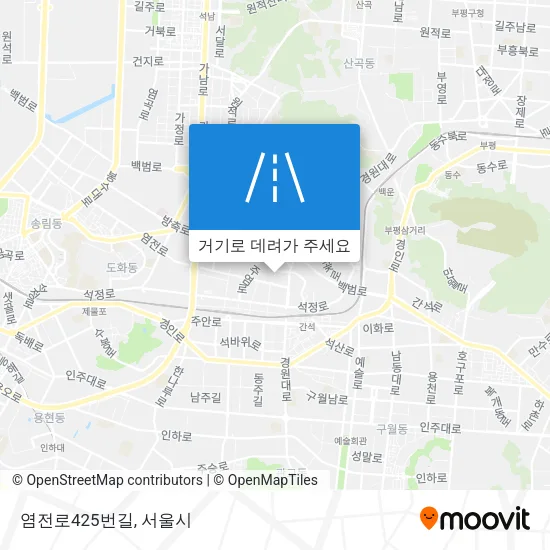 염전로425번길 지도