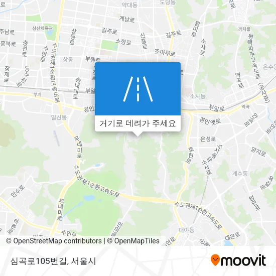 심곡로105번길 지도