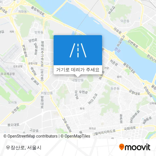 우장산로 지도