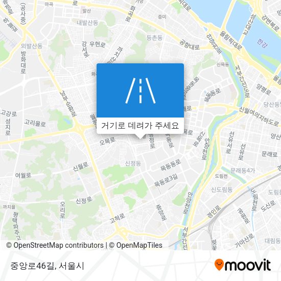 중앙로46길 지도
