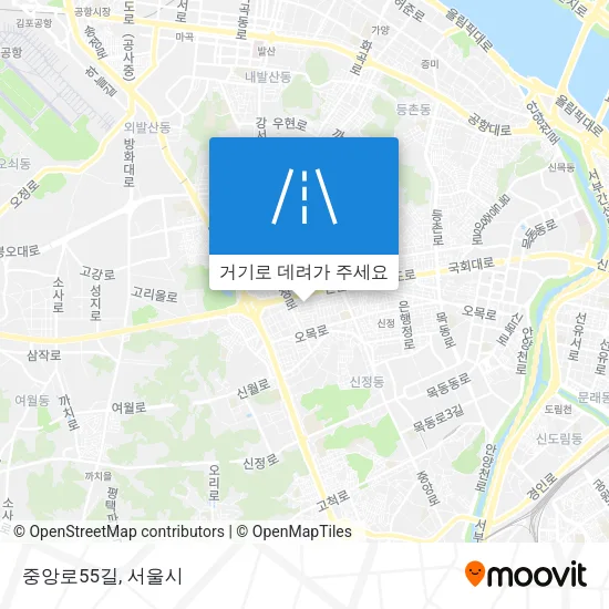중앙로55길 지도