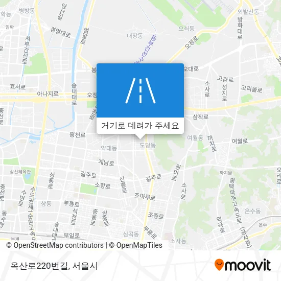옥산로220번길 지도
