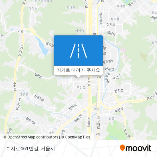 수지로461번길 지도