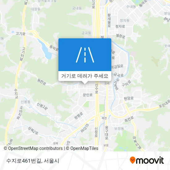 수지로461번길 지도