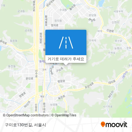 구미로130번길 지도