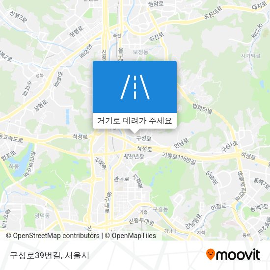 구성로39번길 지도