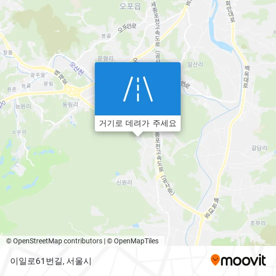 이일로61번길 지도