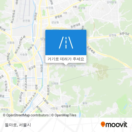 돌마로 지도