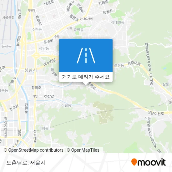 도촌남로 지도
