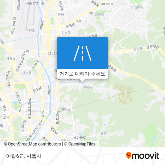 야탑6교 지도