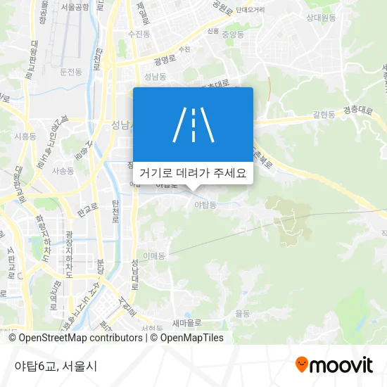 야탑6교 지도