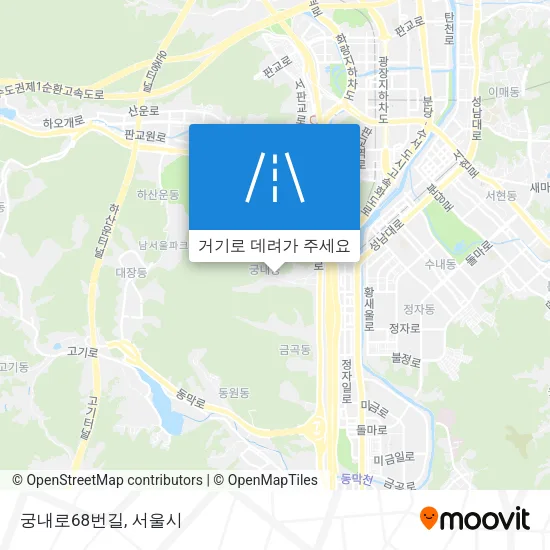 궁내로68번길 지도