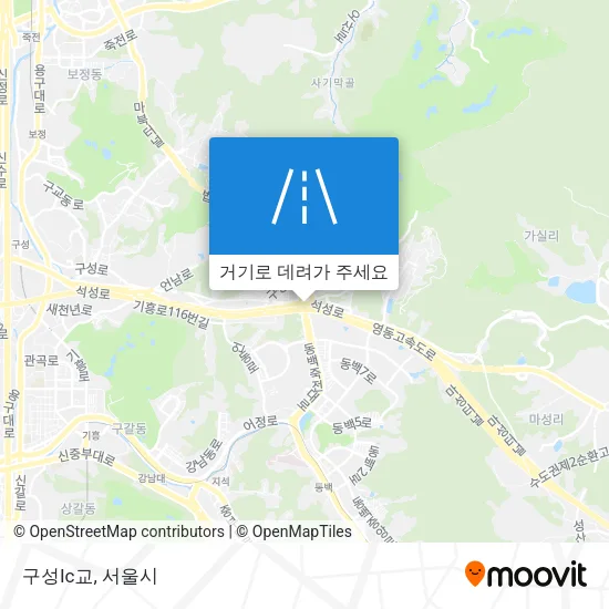 구성Ic교 지도