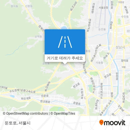 둔토로 지도