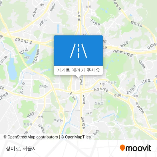 상미로 지도