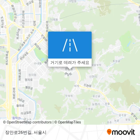 장안로26번길 지도