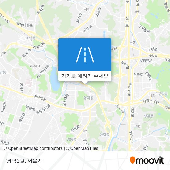 영덕2교 지도