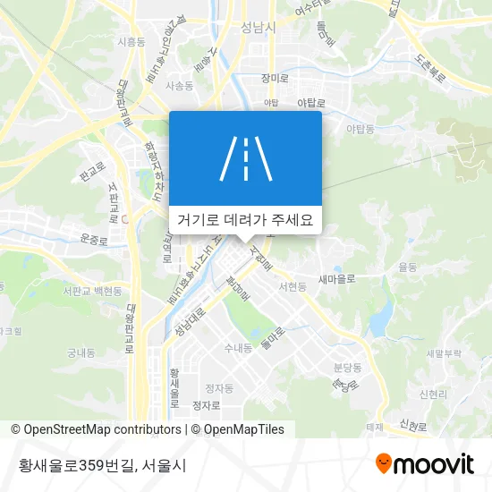 황새울로359번길 지도