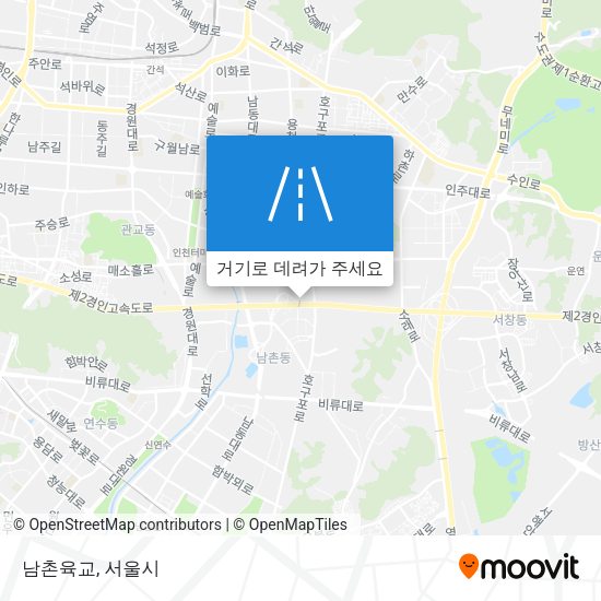 남촌육교 지도