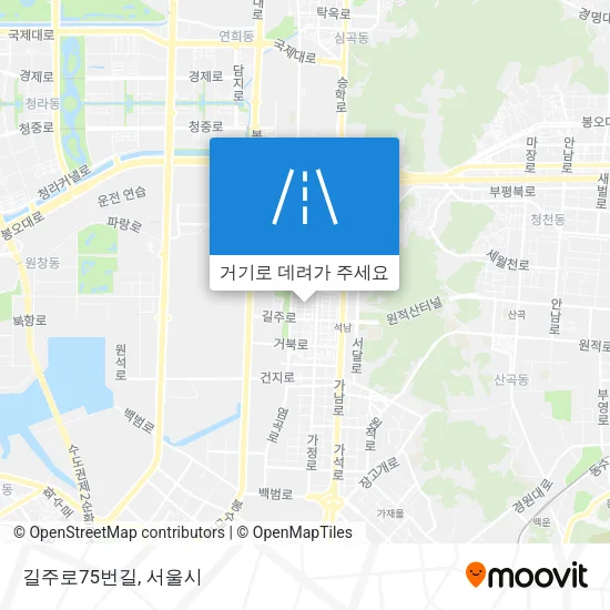 길주로75번길 지도