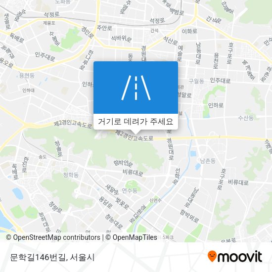 문학길146번길 지도