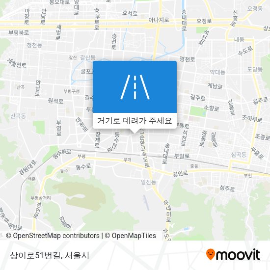 상이로51번길 지도