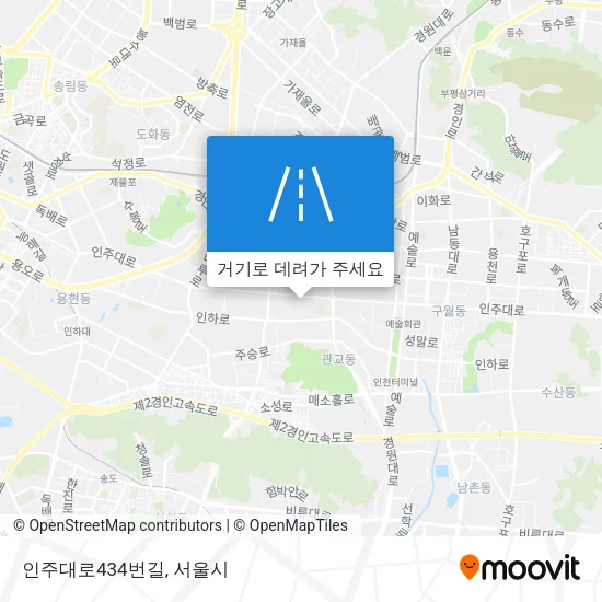 인주대로434번길 지도