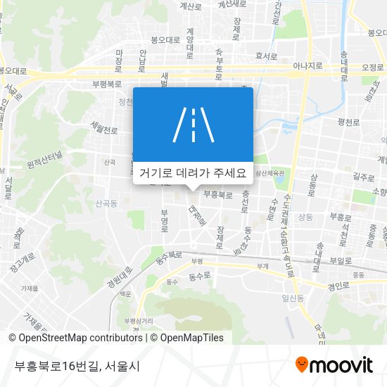 부흥북로16번길 지도
