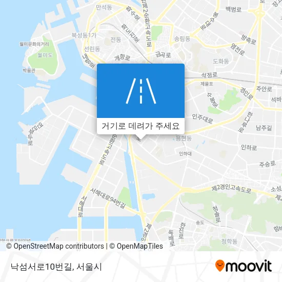 낙섬서로10번길 지도