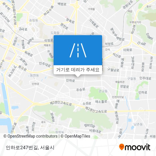 인하로247번길 지도