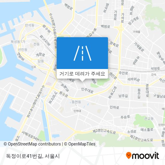독정이로41번길 지도