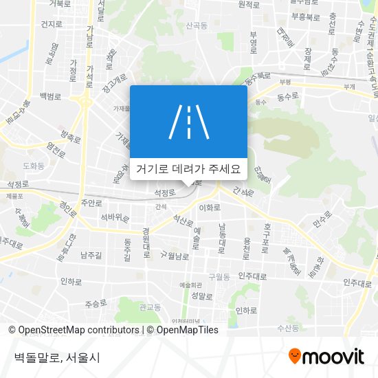 벽돌말로 지도