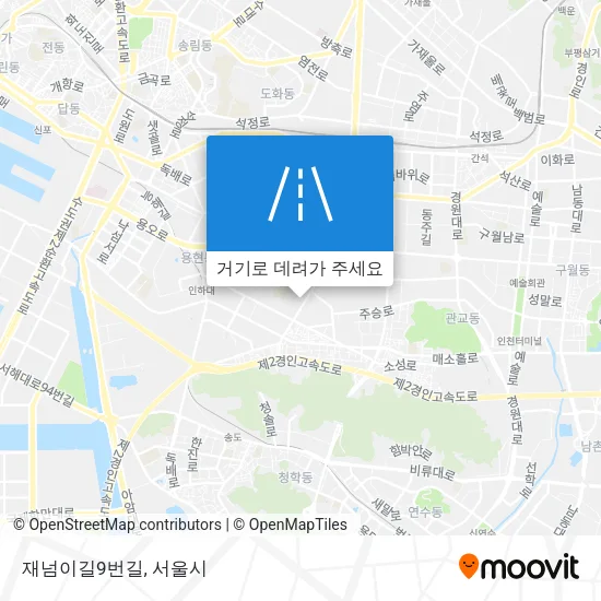 재넘이길9번길 지도