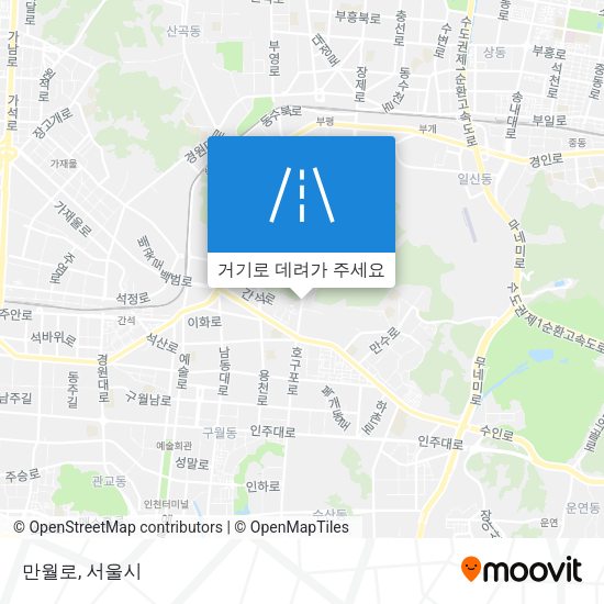 만월로 지도