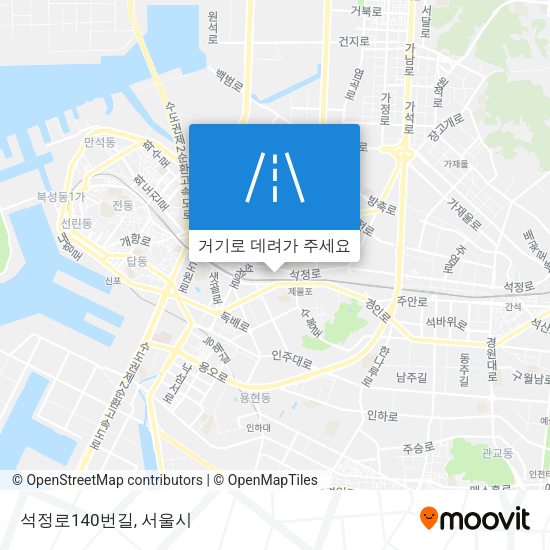 석정로140번길 지도